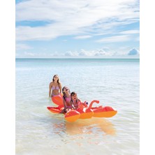 Toha Intex Istakoz Figürlü Şişme Deniz Yatağı - Kulplu, Çocuklar Için Yüzer Şamandıra 213 × 137 cm