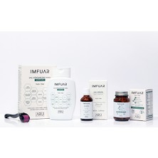 Imfuar Saç Serumu 50 ml (63 Aktif Madde) + 30 Kapsül (26 Aktif Madde) + Bitkisel Şampuan 300 ml (22 Aktif Madde)