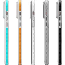 Flamex  iPhone 16 Pro Line Magsafe Kapak - Gri 017