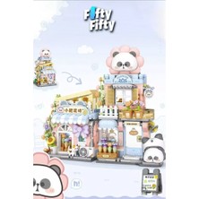 Flamex LZ-7202  Çiçek Dükkanı 810 Parça Block Oyuncak 017