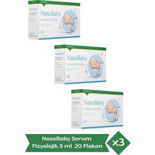 Dr. Thomson Nasobaby Serum Fizyolojik 20 Flakon x 3 Adet
