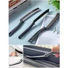 Tasarım Evi 3 Adet Çok Amaçlı Multi Ince Temizlik Fırçası Derz Arası Banyo Mutfak Lavabo Detay Temizleme Fırçası