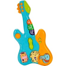 Flamex Sesli ve Işıklı Hayvan Figürlü Gitar 017