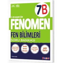 Fenomen Yayıncılık Fenomen Okul Yayınları 7. Sınıf Fen Bilimleri B Fenomen Soru Bankası