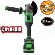 HAIS Haıs Pro JM-125A Profesyonel Akülü Taşlama Makinası 21 V 4.0 Ah Çift Akülü