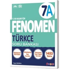 7. Sınıf Türkçe A Soru Bankası Ciltsiz 300 Sayfa Türkçe İçerik Fenomen Yayıncılık