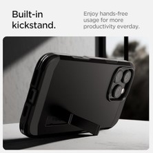 Brf 16 Pro ile Uyumlu Ekstra Dayanıklı Magsafe Kılıf Tough Armor Ai T Kamera Butonu Hava Kanalı Teknolojisi™ Askeri Sınıf Koruma Magfit Kickstand'lı Çift Katman Kapak - ACS08510
