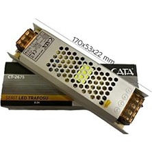 Brf Ct 2675 8.3 Amper Süperslim 100W Trafo