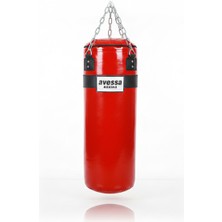 NK SPOR Profesyonel Boks Torbası 60X20 cm Zincirli Dolu Kum Torbası - Kickboks - Boks - Spor - Egzersiz - Antrenman - Kondisyon - Muay Thai - Stres Atma - Mma