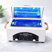 Multizone Dijital Yüksek Isı Sterilizasyon Manikür Makinesi Cihazı Dezenfekte Kuaför Tırnak Aleti