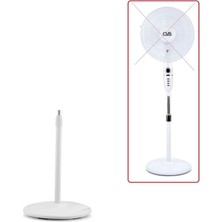 Depolife Vantilatör Ayağı Teleskopik Borulu Simit Ayak Fan Pervane Ayağı 38X70CM Üniversal Tüm Markalar