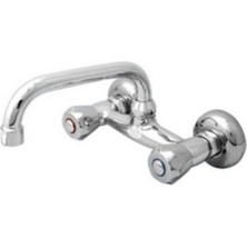 abnturk Acem Klasik Döner Borulu Eviye Bataryası (Duvardan Çevirmeli Batarya)