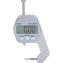 Depolife Elektronik Kalınlık Ölçer Kumpas Hassas Dijital Iğne Uçlu LCD Mikrometre Kompratör Metal Boru Ölçme