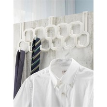 Tasarım Evi 11 Kancalı Çok Amaçlı Kapı Arkası Askısı Karışık (Kare-Yuvarlak)