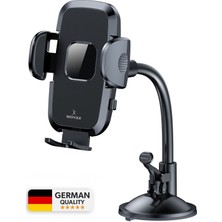 Normadia Güçlü Vakumlu Araç Içi Telefon Tutucu, 360° Dönebilme Özelliğiyle Kolay Kullanım