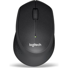 Brf M330 Sessiz Kablosuz Mouse, Sağ Elle Kullanıma Uygun, 10 M Kullanım Mesafesi, 1.000 Dpı Yüksek Hassasiyetli Optik Izleme, 18 Ay Pil Ömrü, Siyah