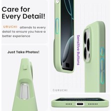 Brf 16 Pro Max ile Uyumlu, Ince Sıvı Silikon 3 Katmanlı Tam Kaplamalı Yumuşak Jel Kauçuk Darbeye Dayanıklı Telefon Kılıfı, Çizilmez Mikrofiber Astarlı Koruyucu Kılıf, Pudra Pembe