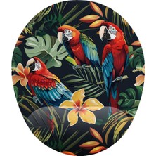 Brf Papağan Kuşlar Bilek Destekli Mouse Pad