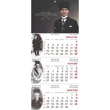 Brf 2026 Atatürk Gemici Duvar Takvimi - Gazi