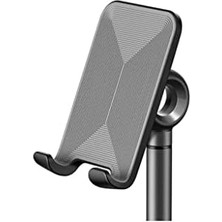 Brf TB-7821 Telefon ve Tablet Için Teleskopik Masaüstü Tutucu-Siyah