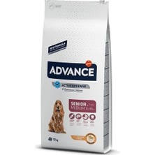 Üreticiniz Advance Senior Medium Tavuklu Orta Irk Yaşlı Köpek Maması 12 kg 481348