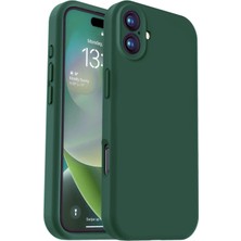 Brf 16 ile Uyumlu, Kamera Korumalı Kılıf, Lens ve Ultra Güçlü Koruma Kılıf (Yeşil)