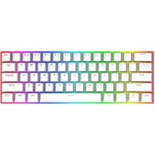 Brf Redragon K630W-RGB Dragonborn Blue Switch%60 Tr Q Beyaz Mekanik Kablolu Gaming (Oyuncu) Klavye