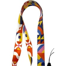 Brf Rengarenk Limited Boyun Ipi ve Telefon Askısı Lanyard
