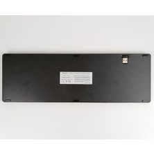 Brf MT15 Mac Uyumlu Kablosuz Multimedya Klavye Mouse Set Q Türkçe 3 Kanal Bluetooth + USB Alıcılı