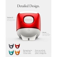 Brf ile Uyumlu Saat Standı C1 Dayanıklı Silikon Malzeme Ruby iMac Tasarım Stand - AMP09341