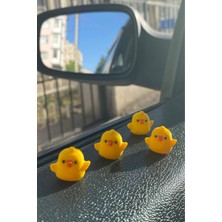 Normadia Mini Civciv Araç Içi ve Masa Dekoru, Tatlı ve Klima Süsü, Minik Göğüs Süsü