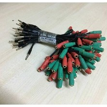 Brf Kulaklık Mikrofon Ayırıcı Aparat 3.5mm Headphone Mic Audio 1 Erke