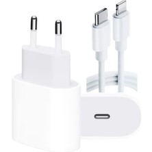 Marsilyan Yeni Nesil 35W Usb-C Duvar Şarj Adaptörü Kablo Hediyeli