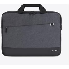 Brf Unicity Eco MCE-1111 Çevre Dostu Laptop Çantası, Ykk Fermuarlı Çantası,  Air/pro ile Uyumlu Bilgisayar Çantası, Erkek Kadın 14.1 Inç Notebook El Çantası, Siyah