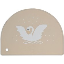 Citron Silicone Placemat Semi Circle Mama Altlığı  - Ballerina