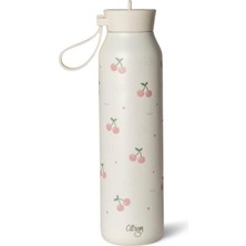 Citron 3 Katmanlı Paslanmaz Çelik Termos Seti 500 ml - Cherry