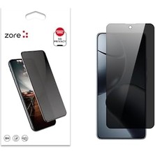 Brf Xioami ile Uyumlu 14T Pro New 5d Privacy Temperli Ekran Koruyucu Siyah