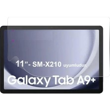 Brf Galaxy Tab A9 Plus SM-X210 Dönebilen Standlı Renkli Kılıf + A9 Plus Ekran Koruyucu + Tablet Kalemi Üçlü Set