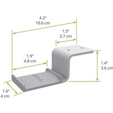 Brf Hh Masa Altı Kulaklık Askısı Beyaz