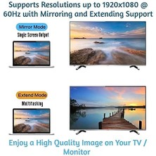 Brf HDMI To VGA 3.5mm Ses Çıkışlı Fhd 1080P Dönüştürücü 4867