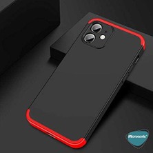 Brf 12 Mini Için Kılıf Double Dip 360 Protective Siyah Mavi [ 12 Mini ile Uyumlu Kılıf - Siyah - Mavi]