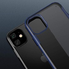 Brf 11 (6.1'') Için Kılıf Frosted Frame Siyah [ 11 ile Uyumlu Kılıf - Siyah]