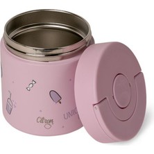Citron Vakumlu Paslanmaz Çelik Yemek Termosu 350 ml - Unicorn