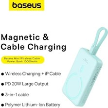 Brf 10KMAH Mini Power Bank-Mavi