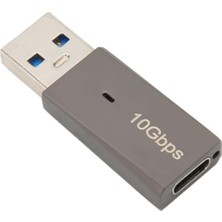 Brf USB 3.1 To Type-C Adaptör 10GBPS (10 Gigabit) Pc ve Bilgisayarlarınızdan Type-C Çıkış Almak Için Çevirici Usb'den Type-C Dönüştürücü Tak ve Çalıştır ADS613
