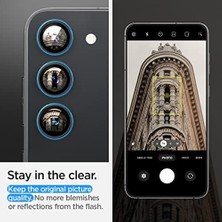 Brf Galaxy S23 Plus / S23 ile Uyumlu Kamera Lens Camı Koruyucu Kolay Kurulum Glas.tr Ez Fit Optik Pro (2 Adet) - AGL05962