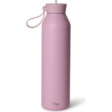 Citron 3 Katmanlı Paslanmaz Çelik Termos Seti 750 ml - Fondant Pink