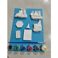 LNB Home and Style Taş Boyama Seti Iş Makinesi