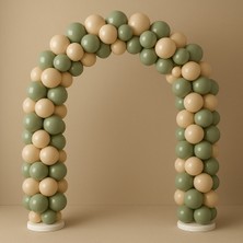 Balonsan Balon Seti 60 Adet ( Okaliptus-Deniz Kumu)