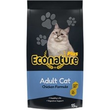 Üreticiniz Econature Plus Tavuklu Yetişkin Kedi Maması 15 kg 481348
